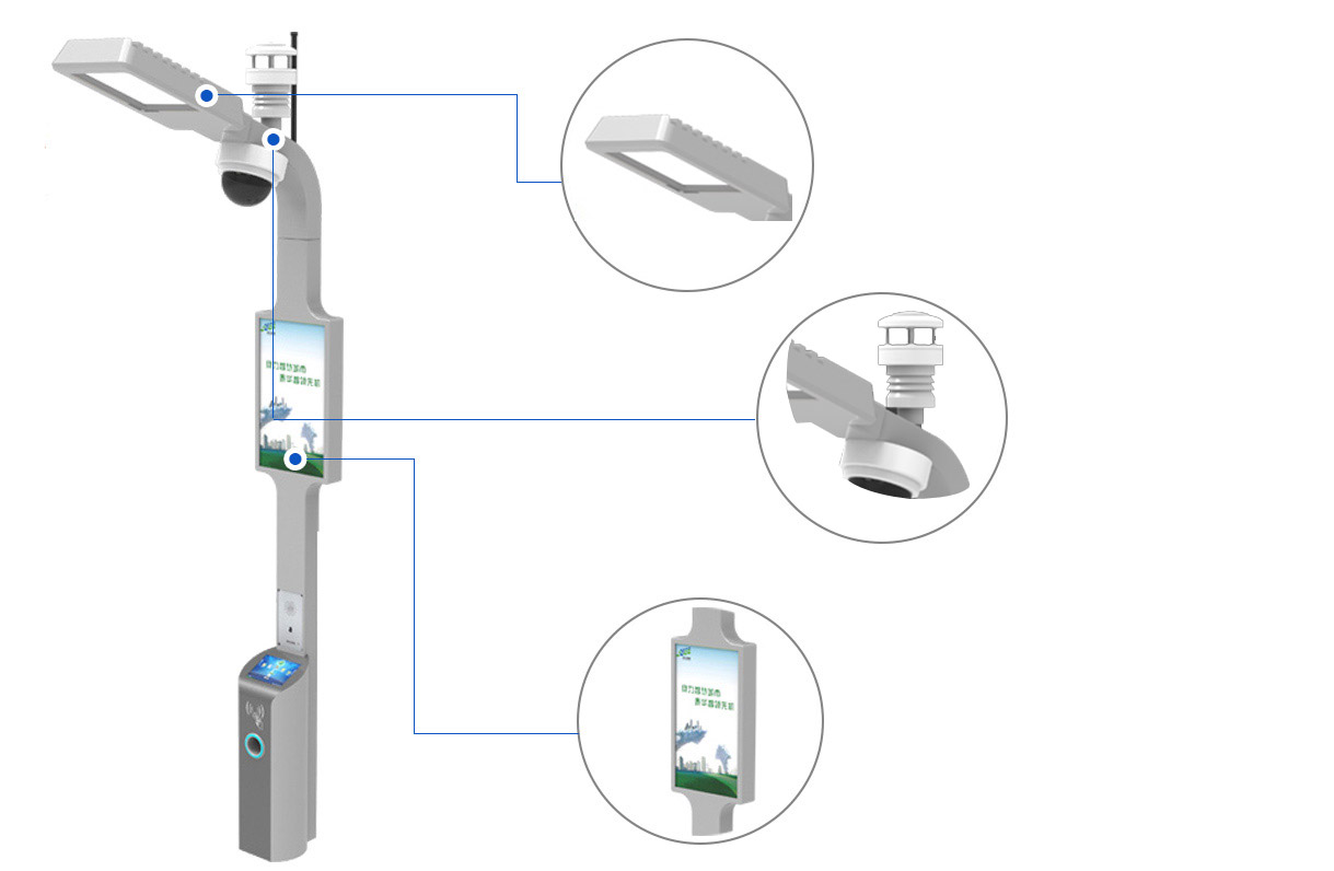 智慧路燈桿產(chǎn)品細(xì)節(jié)